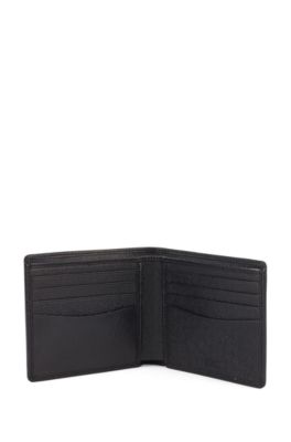 BOSS - Signature Collection billfold wallet in palmellato leather