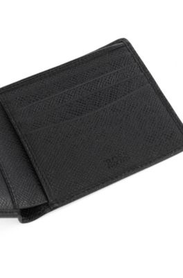 BOSS - Signature Collection billfold wallet in palmellato leather