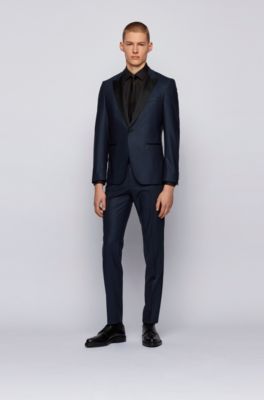 hugo boss silk suit