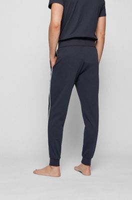 BOSS - Cuffed tracksuit bottoms in a 