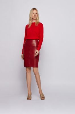 womens pink hugo boss jumper