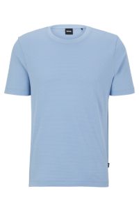 Chemise en lin mélangé - Bleu/rayé - ENFANT | H&M BE