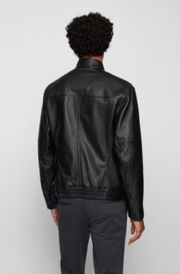 Men S Leather Jackets Hugo Boss