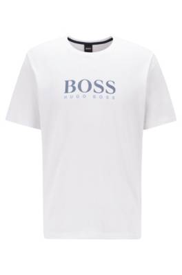 T-shirt de pyjama Regular Fit en coton stretch