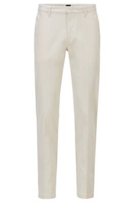 Chino Slim Fit en coton stretch structuré
