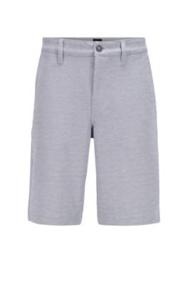 Short Tapered Fit en maille stretch bicolore