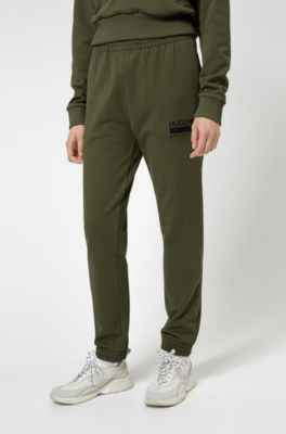 khaki hugo boss tracksuit