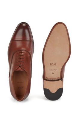 boss brown shoes