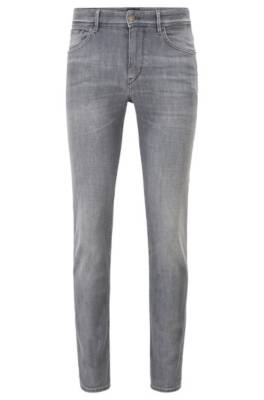 Jean Extra Slim Fit en denim italien gris