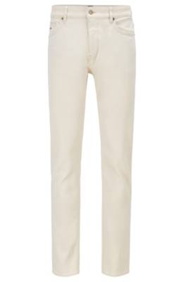 Jean Tapered Fit en denim stretch confortable naturel