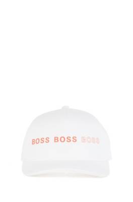 Casquette en coton mélangé avec logo artistique