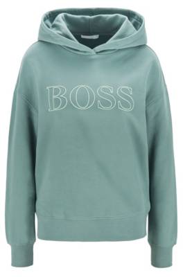 Sweat à capuche Relaxed Fit avec logo brodé en contour