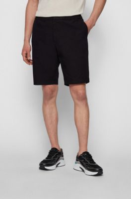 hugo boss shorts with zip pockets