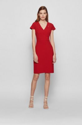Women's Dresses | Red | HUGO BOSS