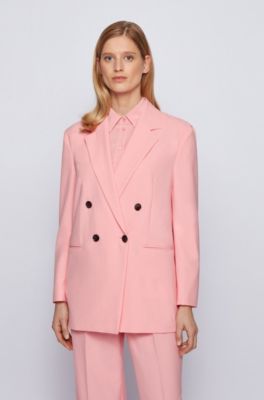 hugo boss pink suit