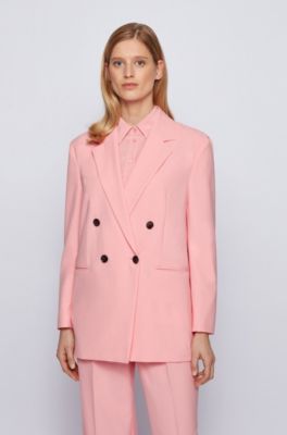 hugo boss pink coat