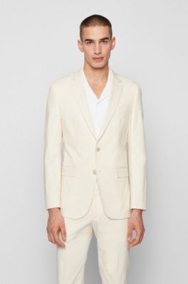 Men S Suits White Hugo Boss