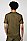 地形图印花常规版型棉质平纹针织 T 恤,  355_淡绿色