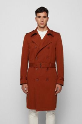 hugo boss trench coat