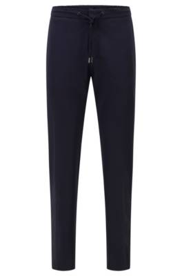 Pantalon Slim Fit en coton stretch avec taille confortable