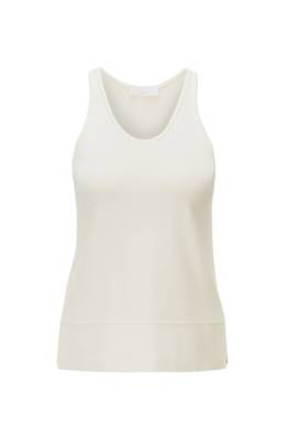 Top Regular Fit à dos nageur et encolure dégagée