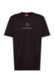 HUGO x Smiley® Cotton-jersey T-shirt , Black