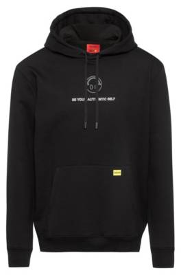 Sweat à capuche Relaxed Fit avec icône Smiley