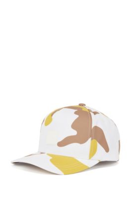 white hugo boss hat