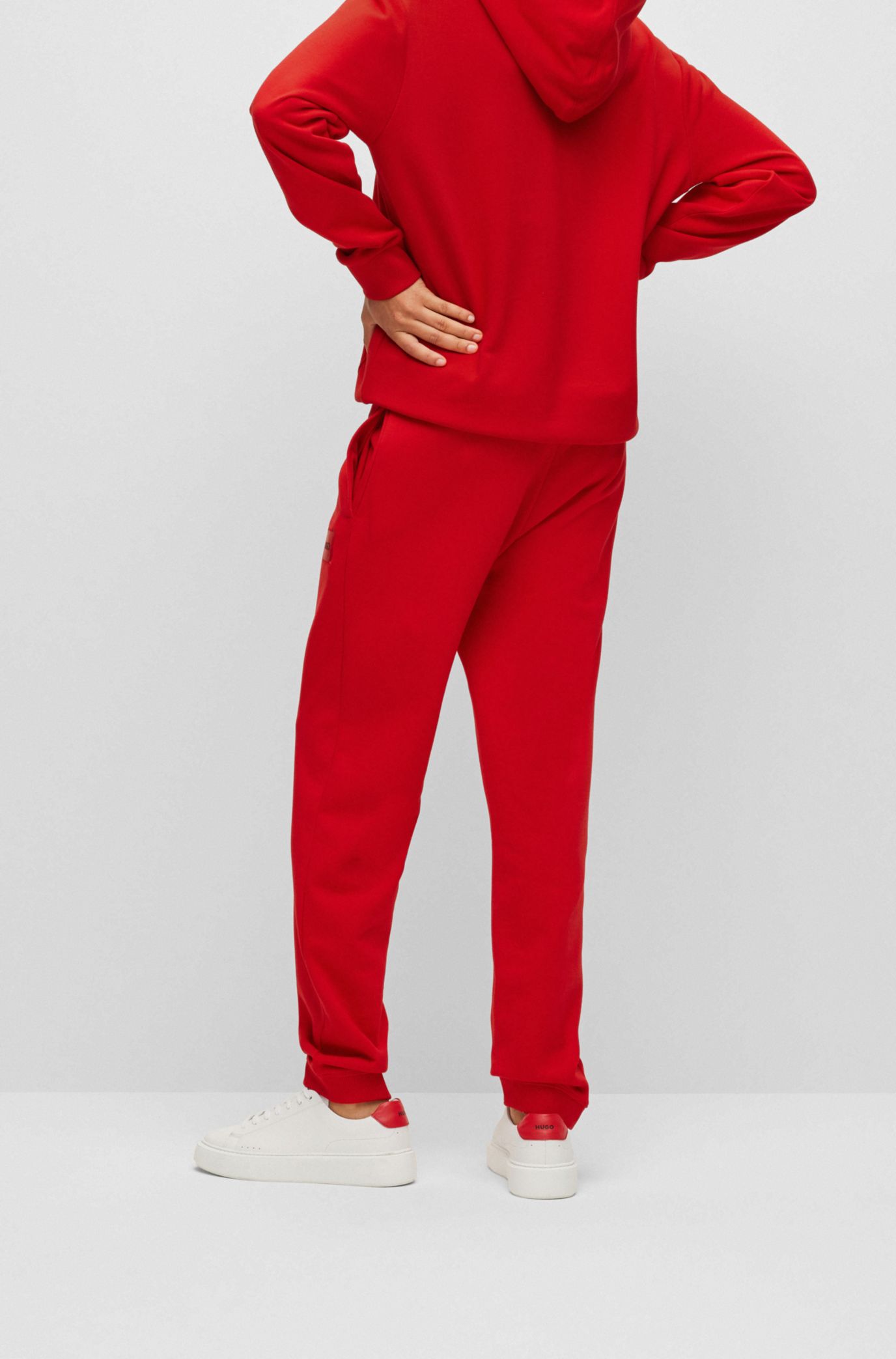 Hugo boss store tracksuit red