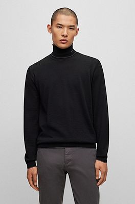 Hugo boss black jumper on sale sale