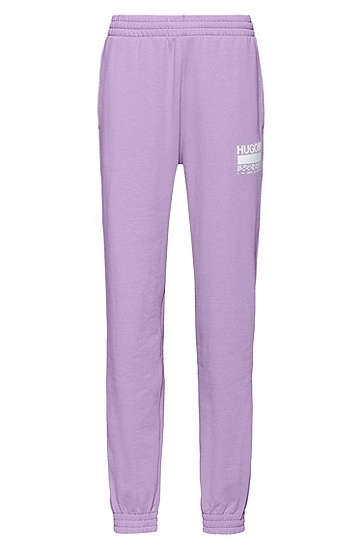 Recot²® 棉质法国毛圈布宽松版型运动裤,  521_Bright Purple