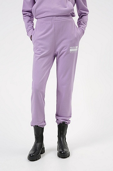 Recot²® 棉质法国毛圈布宽松版型运动裤,  521_Bright Purple