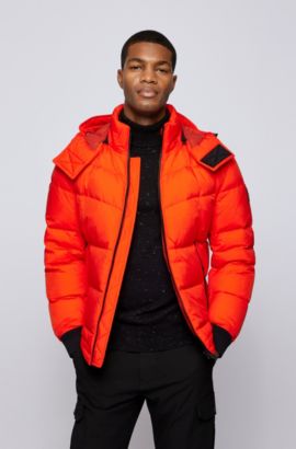 Lang zwaan verontschuldigen Men's Jackets | Orange | HUGO BOSS