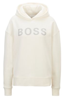 hugo boss jumper black and white