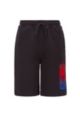 BOSS & NBA drawstring shorts with team logo, Black