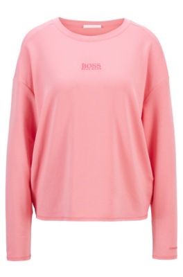 all saints striped sweatshirt