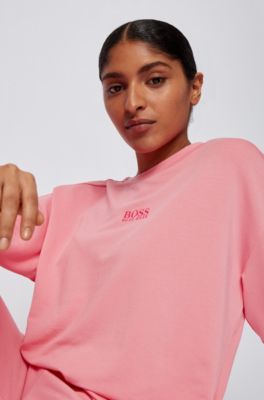 womens pink hugo boss jumper