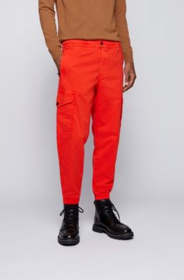 svært linje Sund og rask Men's Pants | Orange | HUGO BOSS