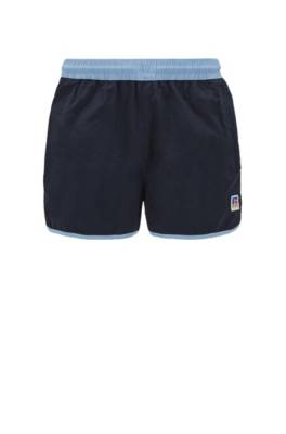 Short de bain court à séchage rapide avec logo exclusif