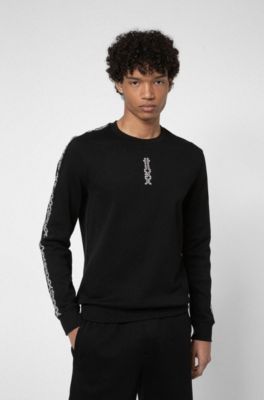 hugo boss jumper black