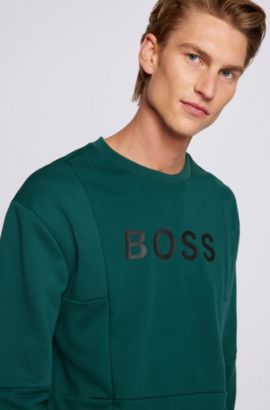 Men's Sweatshirts | Green | BOSS