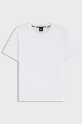 Relaxed-fit T-shirt in cotton jersey, White