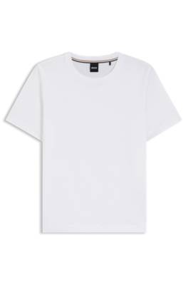 Boss Relaxed-fit T-shirt in cotton jersey dam – bild 4