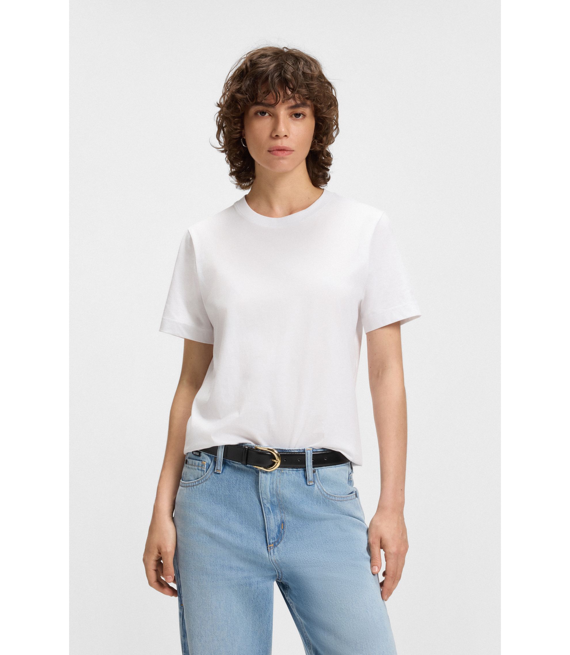 Relaxed-Fit T-Shirt aus Baumwoll-Jersey