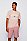 RUSSELL联名专属徽标图案装饰宽松版型中性弹力棉 T 恤,  689_Light/Pastel Pink