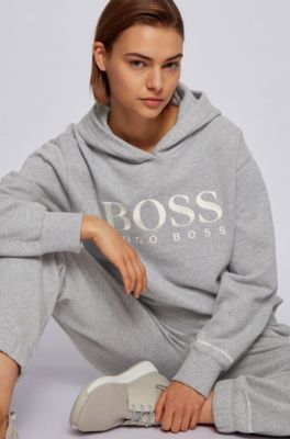Women's Sweatshirts | Silver | HUGO BOSS