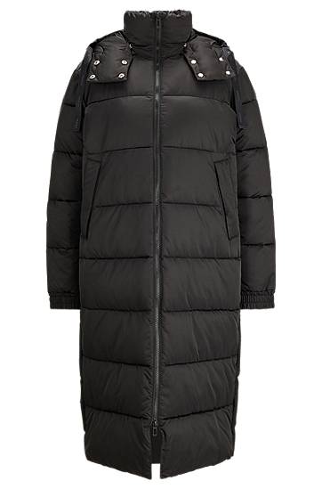 Water-repellent padded jacket in recycled fabric, Hugo boss