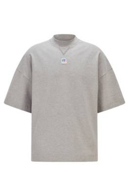 T-shirt mixte Relaxed Fit en coton biologique avec logo exclusif