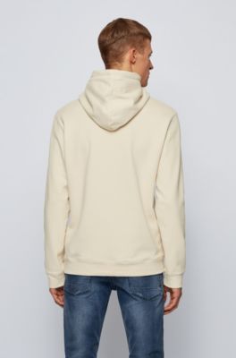 Hooded logo sweatshirt in cotton-blend 