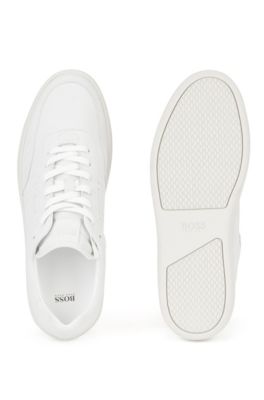 hugo boss trainers black and white